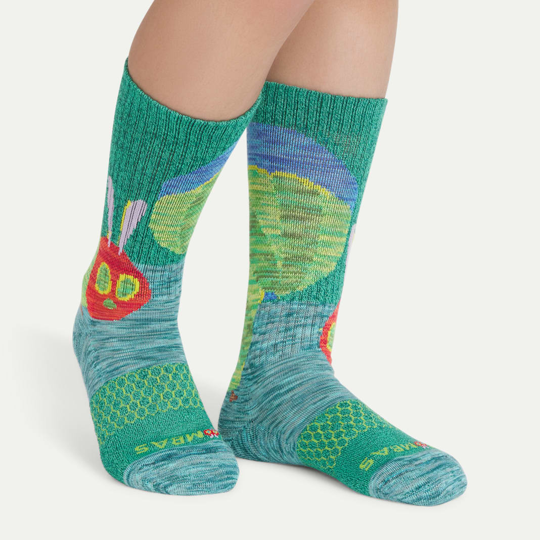 Youth Eric Carle Calf Sock 4-Pack Gift Box & Book