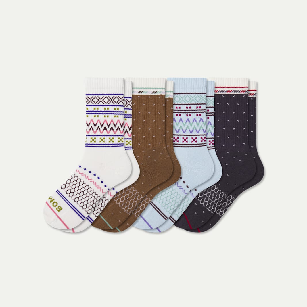 Youth Winter Calf Sock 4-Pack