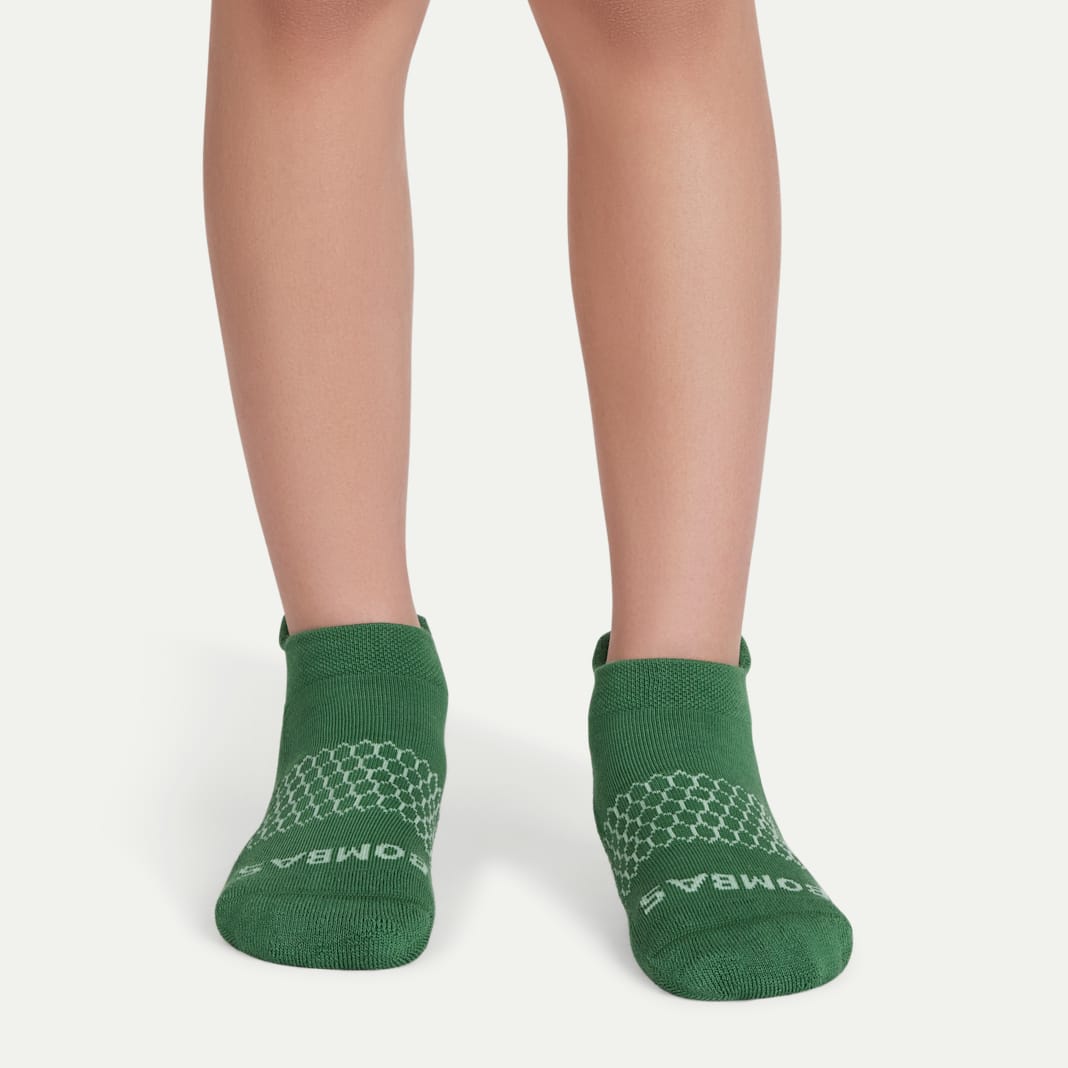 Youth Solids Ankle Sock 4-Pack