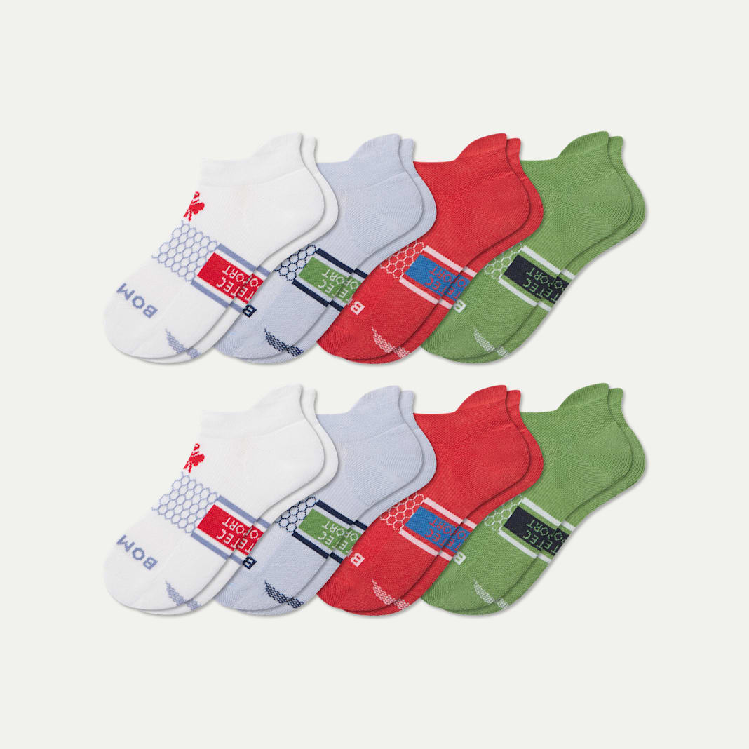 Youth All Sport Ankle Sock 8-Pack