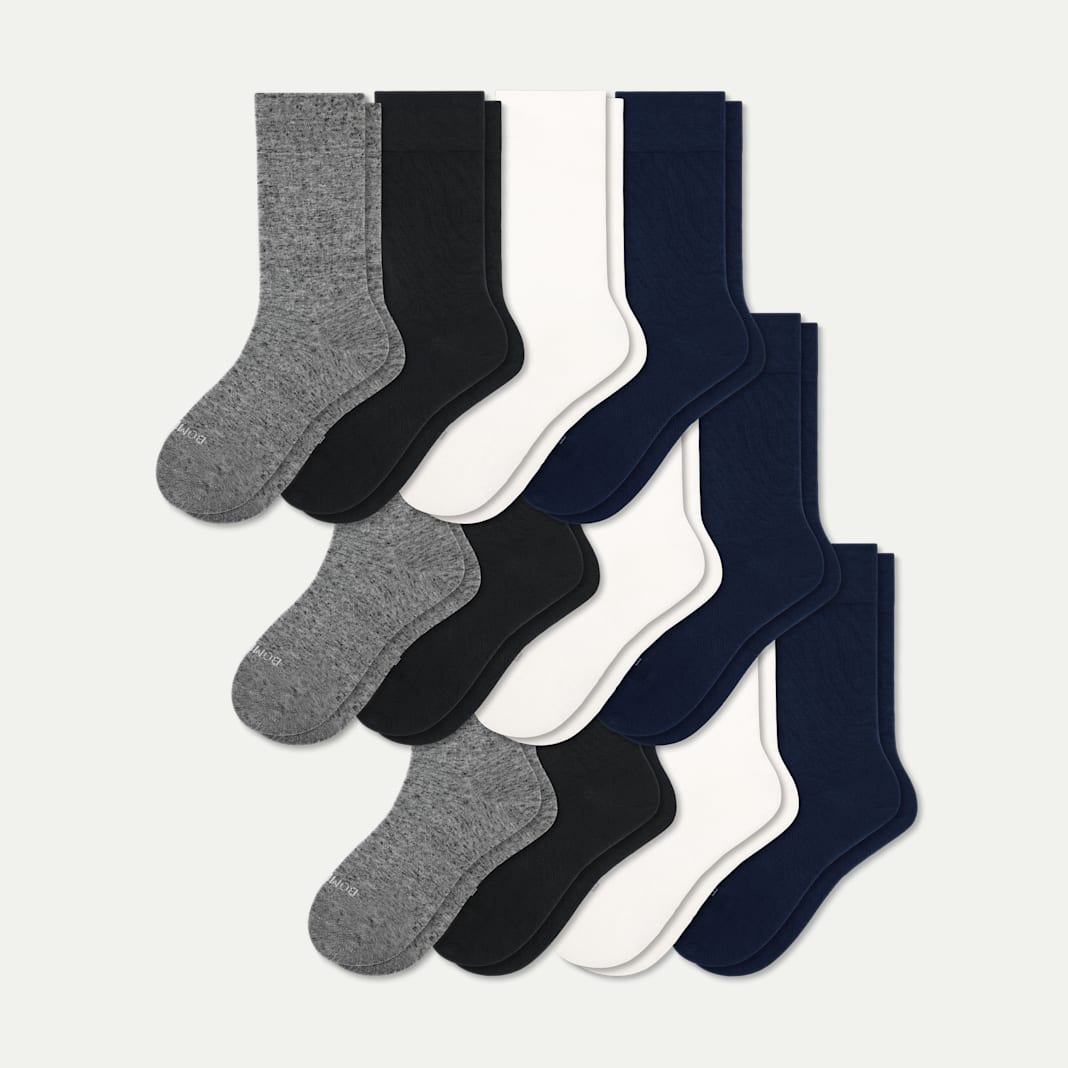 Youth Lightweight Calf Sock 12-Pack