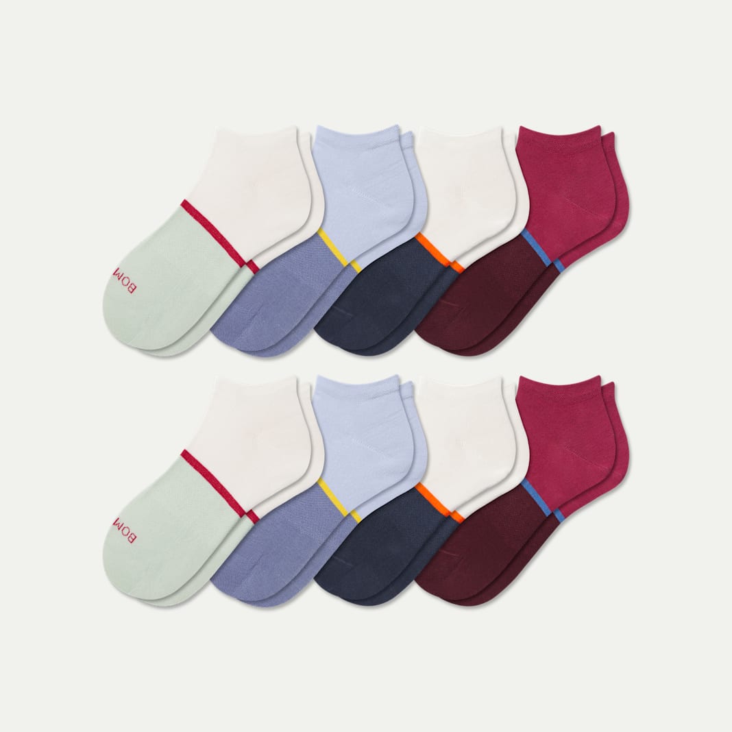 Youth Lightweight Ankle Sock 8-Pack