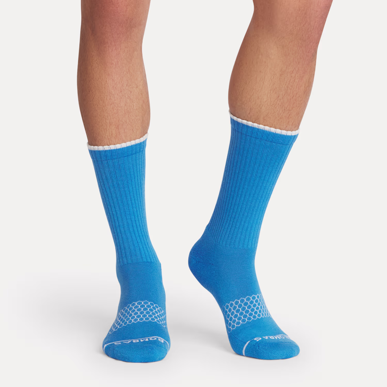 Men's Merino Wool Blend Calf Sock 4-Pack