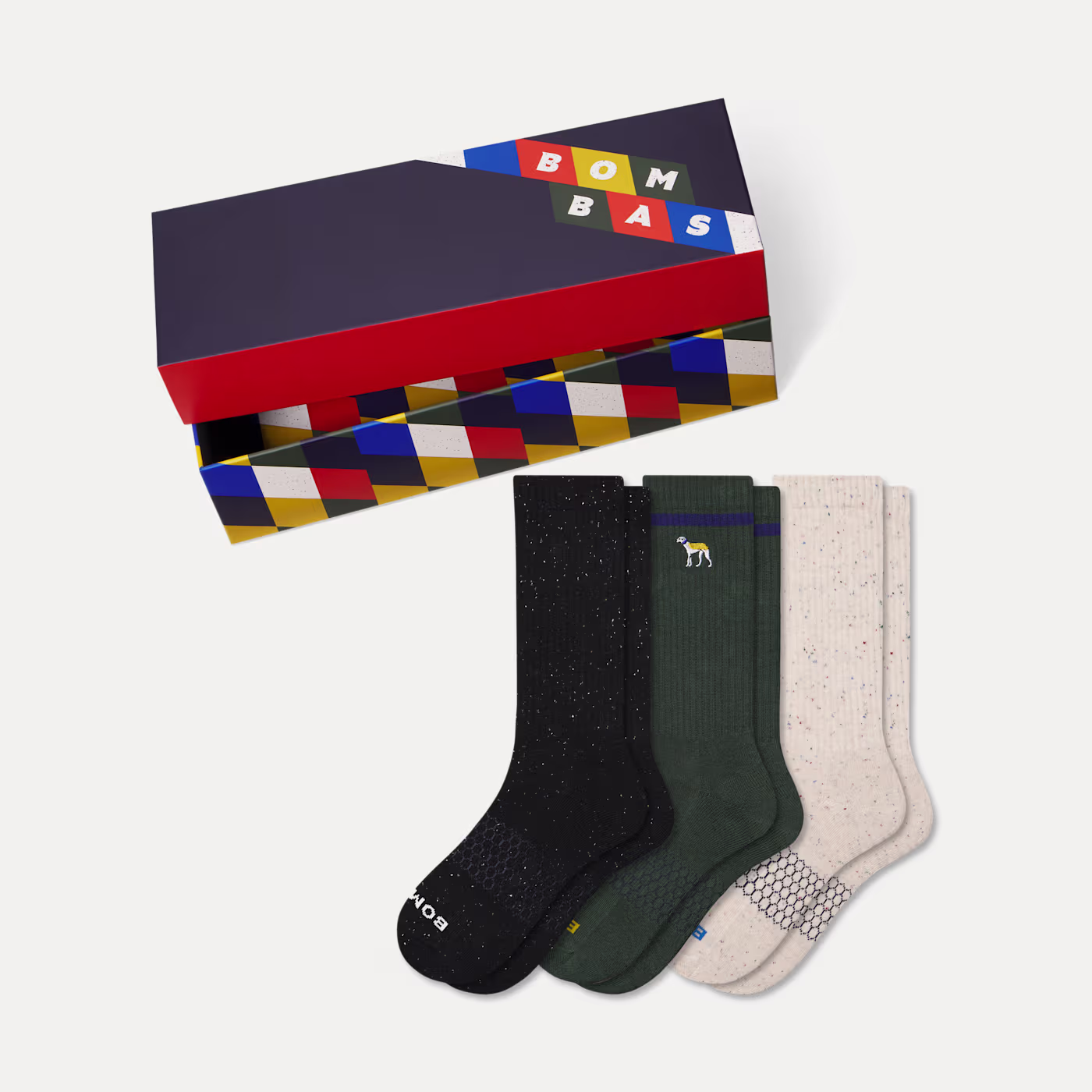 Men's Winter Calf Sock 3-Pack Gift Box