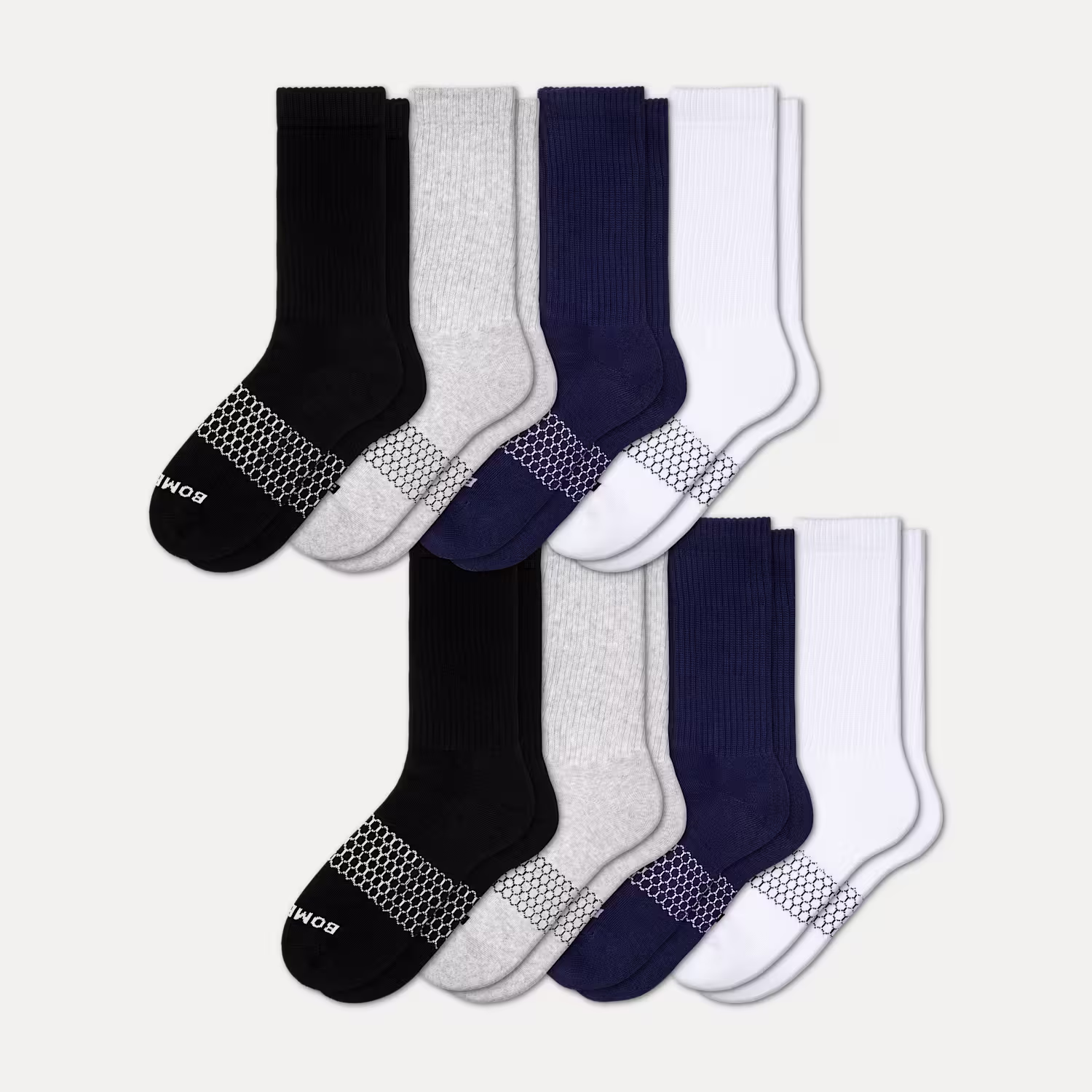 Women's Solids Calf Sock 8-Pack