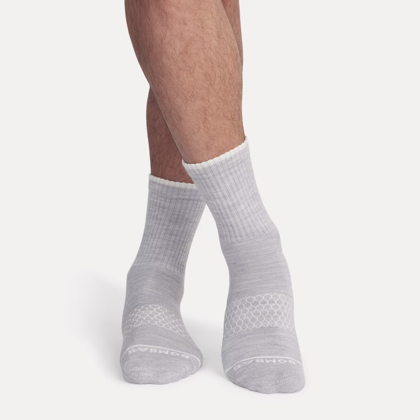 Men's Merino Wool Blend Half Calf Socks