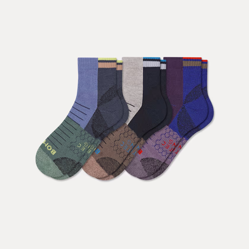 Men's Hiking Quarter Sock 3-Pack