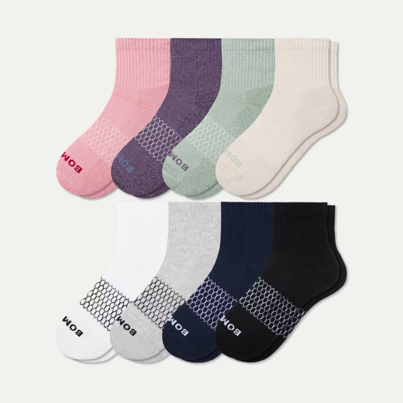 Women's Quarter Sock 8-Pack