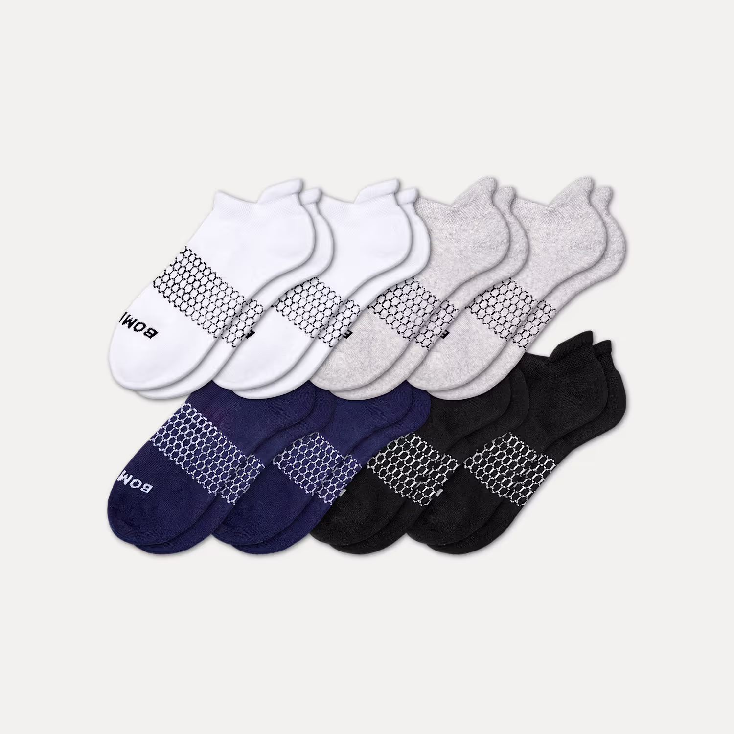 Men's Solids Ankle Sock 8-Pack