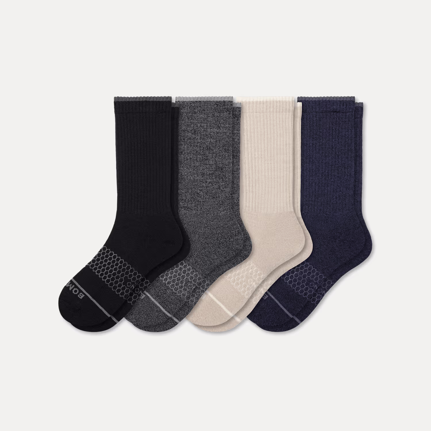 Women's Merino Wool Blend Calf Sock 4-Pack