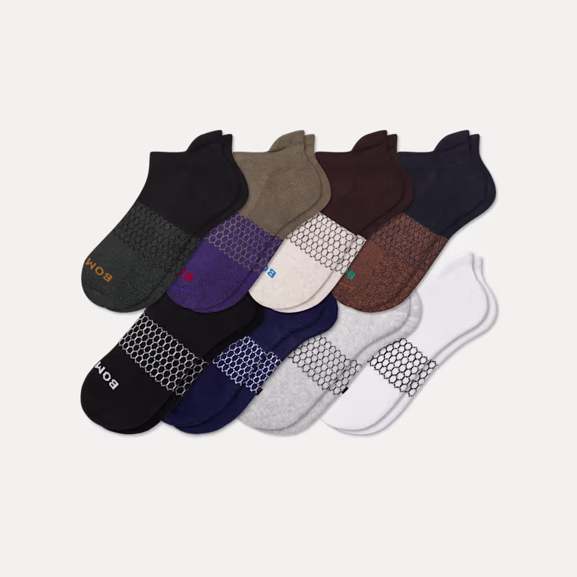 Men's Marl Ankle Sock 8-Pack