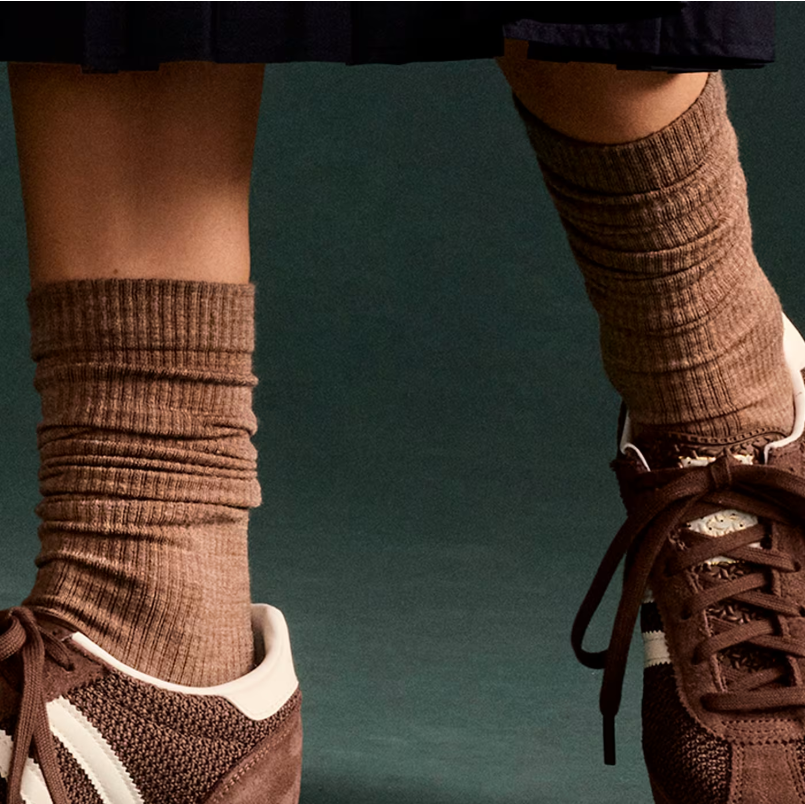 Women's Merino Wool Blend Modern Rib Calf Sock 4-Pack