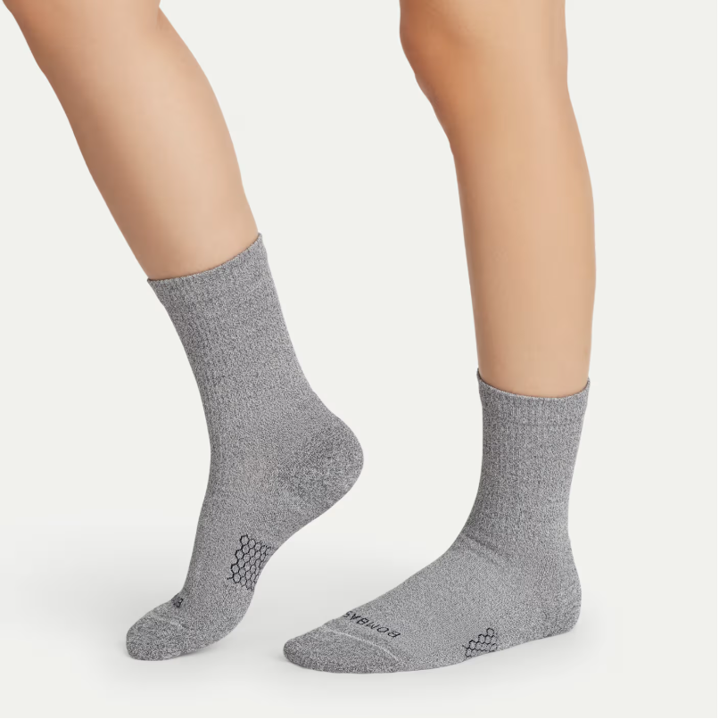 Women's Modern Rib Half Calf Socks