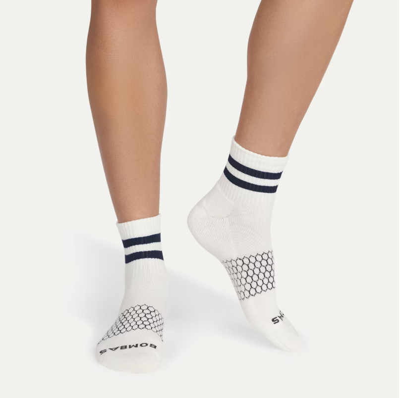 Women's Vintage Stripes Quarter Socks