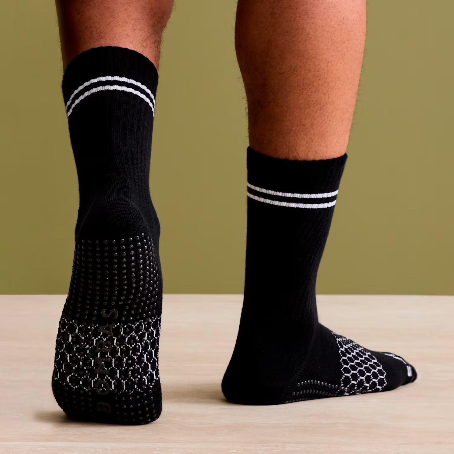 Men's Gripper Half Calf Socks