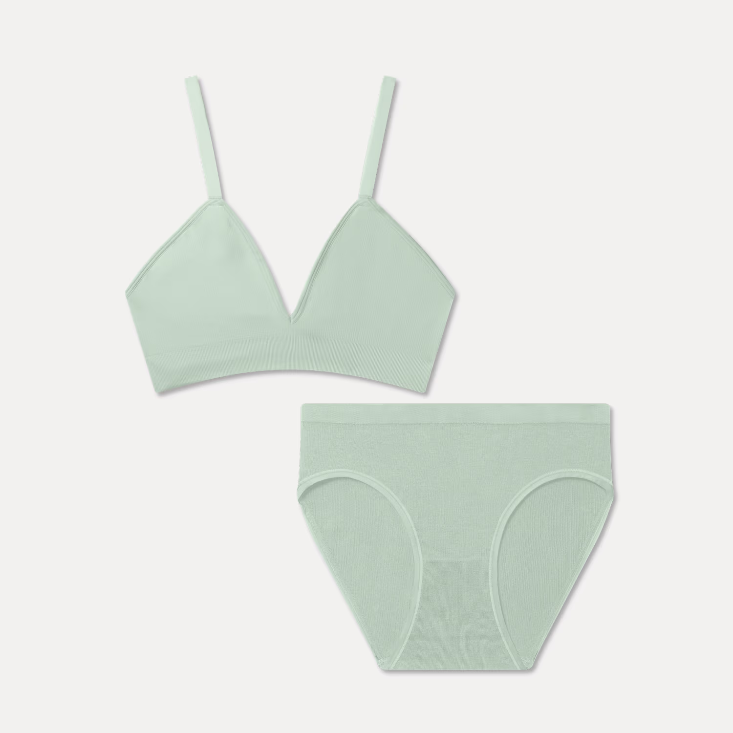 Women's Seamless Triangle Bralette + Brief Pack