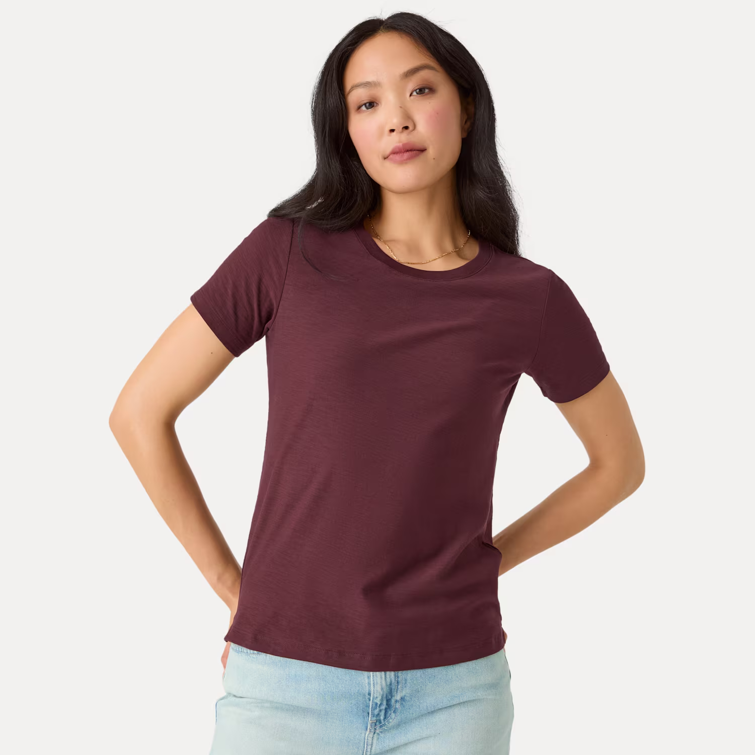 Women's Air Slub Crew Neck T-Shirt