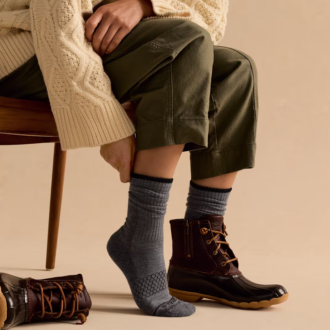 Women's Ultra Strong Merino Blend Calf Sock 8-Pack