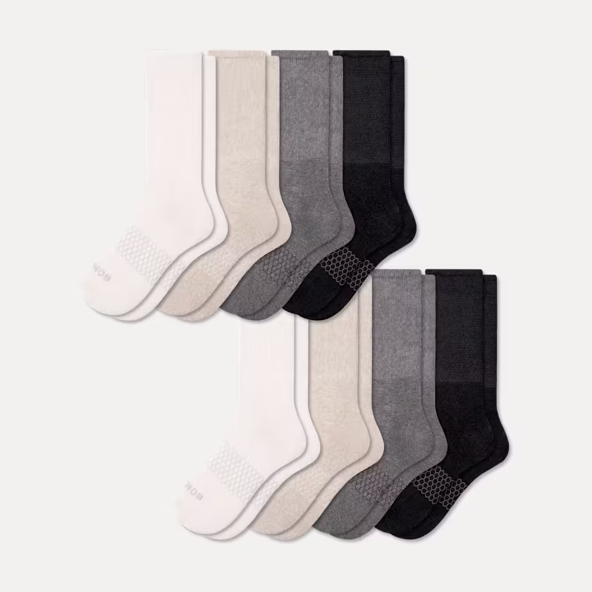 Men's Wide Calf Sock 8-Pack