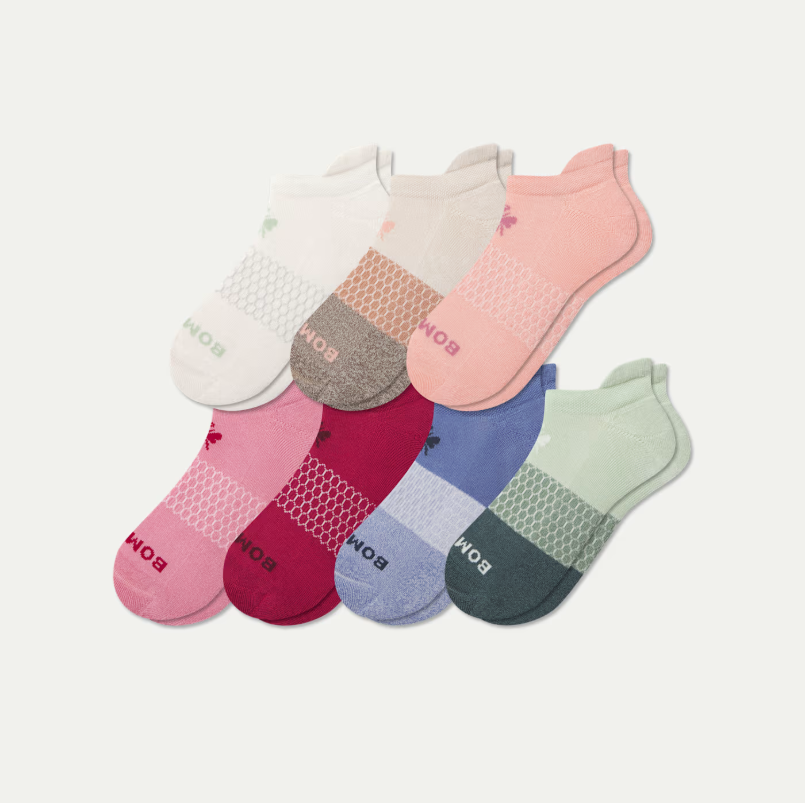 Women's Week of Bombas Ankle Sock 7-Pack