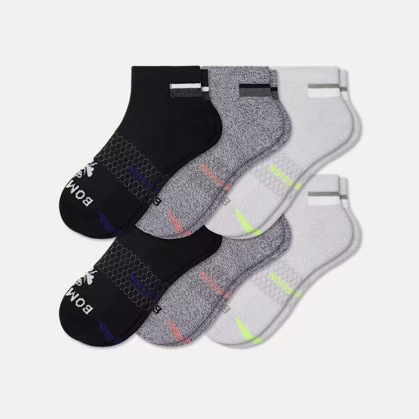 Men's Sport Compression Ankle Sock 6-Pack