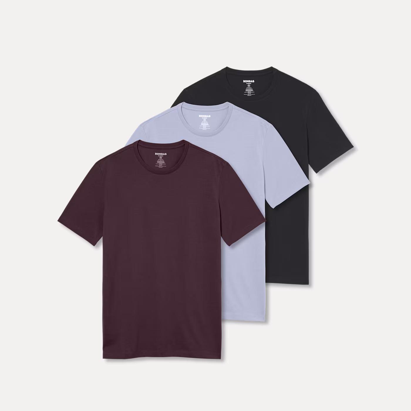 Men's Pima Cotton Slim Crew Neck T-Shirt 3-Pack