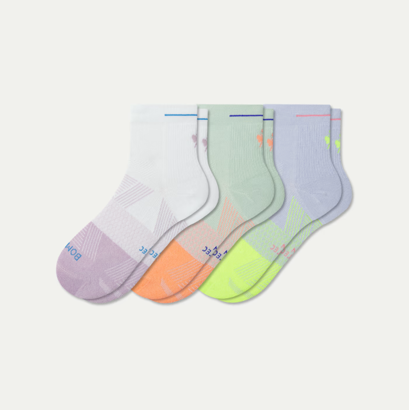 Women's Run Quarter Sock 3-Pack