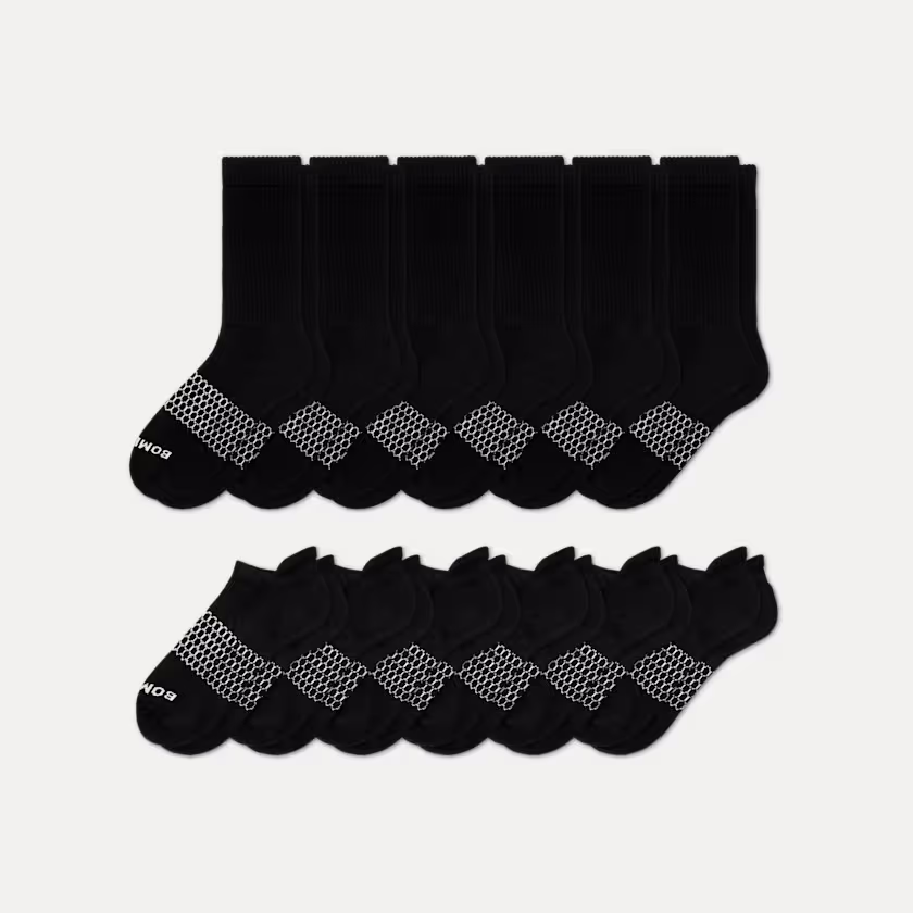 Men's Calf & Ankle Sock 12-Pack