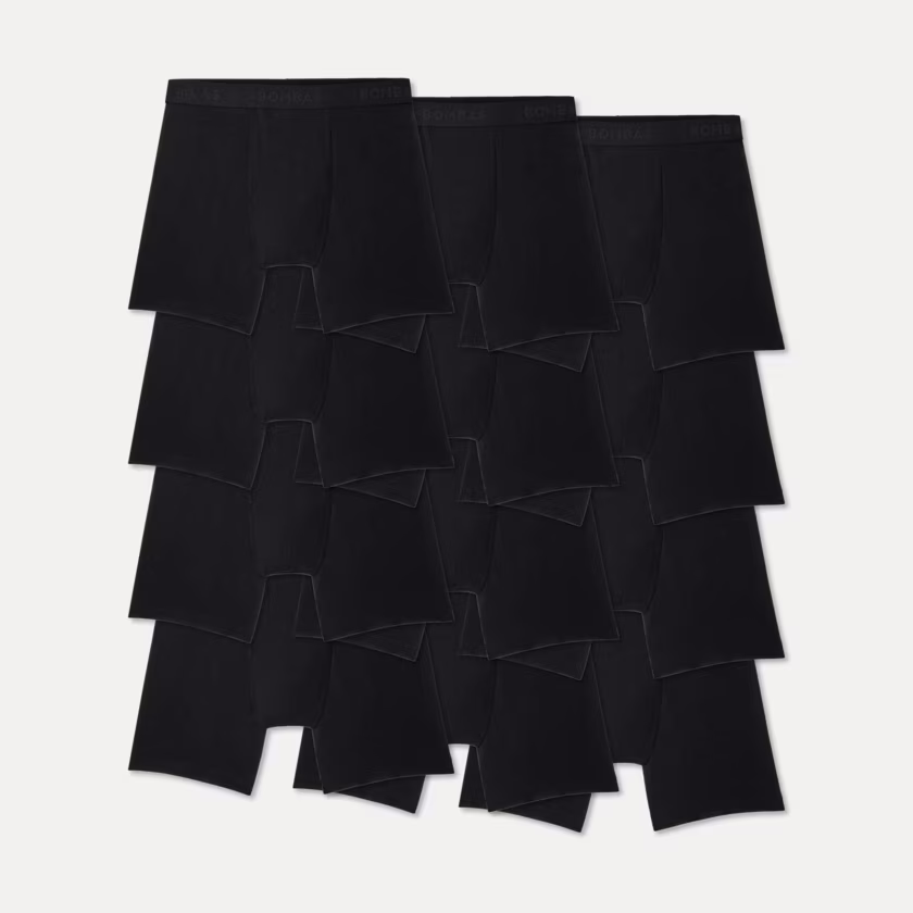 Men's Cotton Modal Blend Boxer Brief 12-Pack