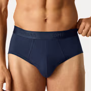 Men's Cotton Modal Blend Flyless Brief 6-Pack