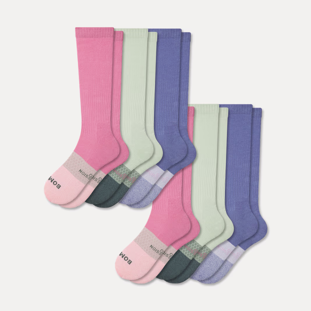 Women's Everyday Compression Sock 6-Pack (15-20mmHg)