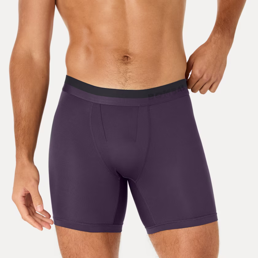 Men's Active Flyless Boxer Brief 6-Pack