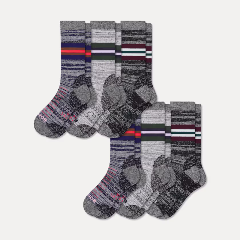 Men's Hiking Calf Sock 6-Pack
