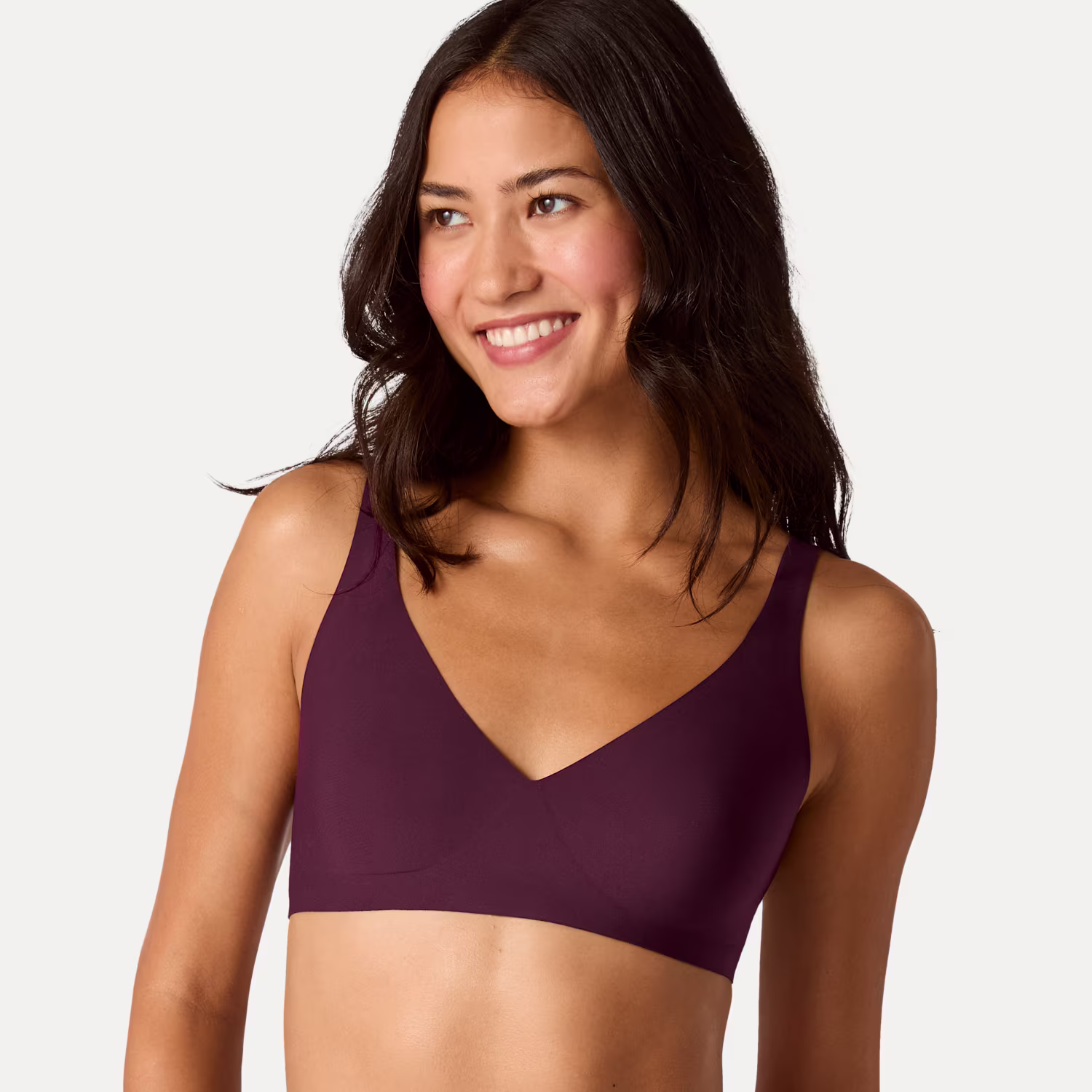 Women’s No Show Plunge Bralette 4-Pack