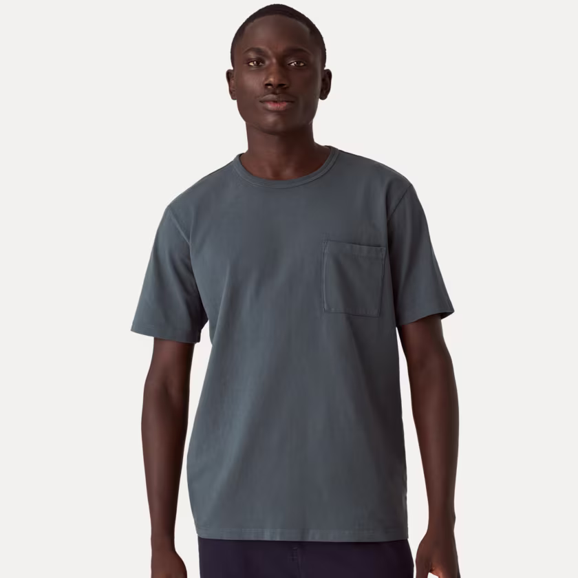 Men’s Premium Weight Pocket Crew Neck T-Shirt 3-Pack