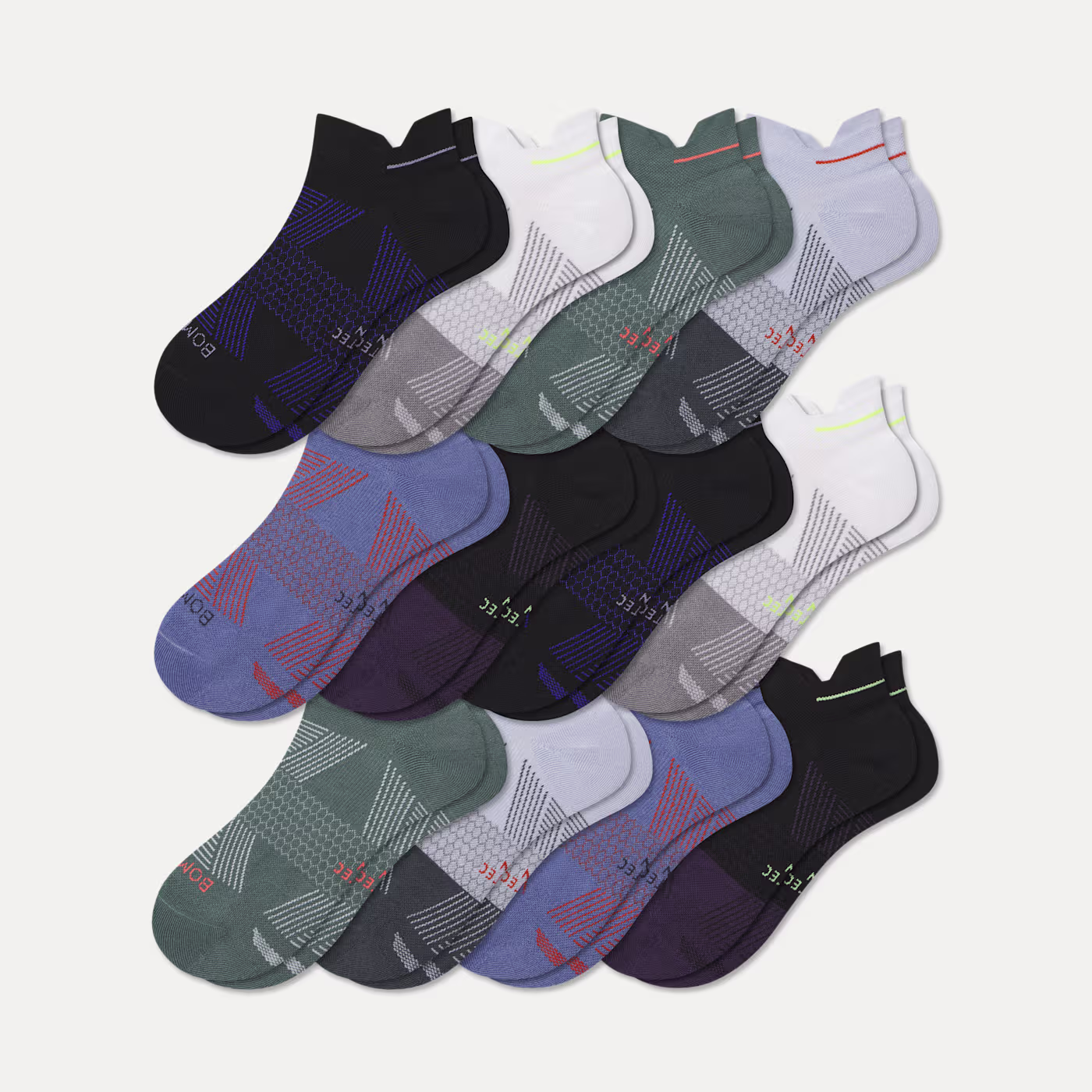Men's Run Ankle Sock 12-Pack