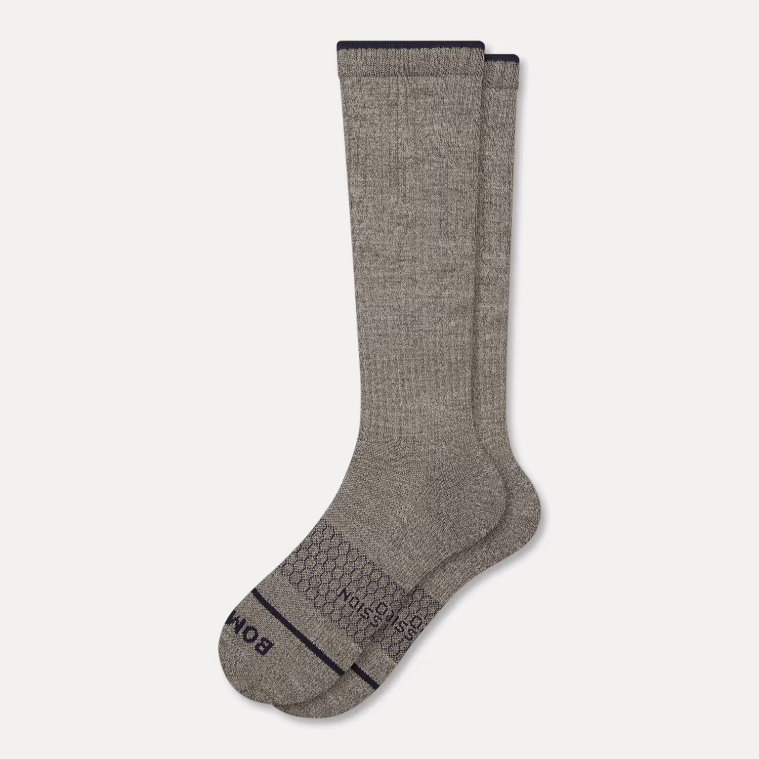 Men's Merino Wool Blend Everyday Compression Socks (15-20mmHg)