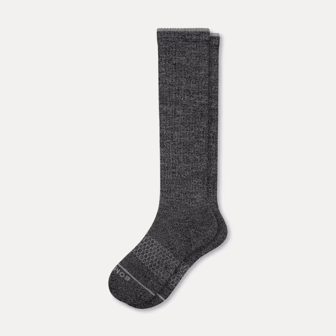 Women's Merino Wool Blend Knee-High Socks
