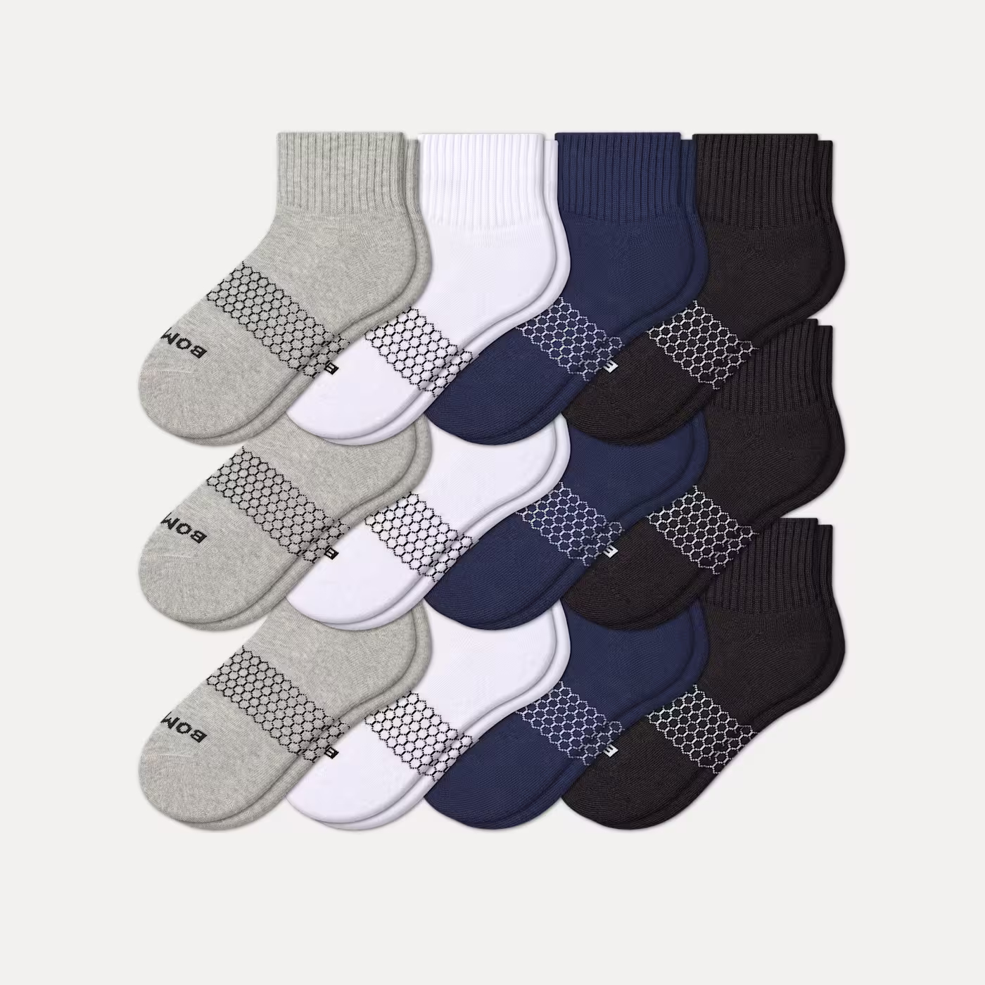 Men's Quarter Sock 12-Pack