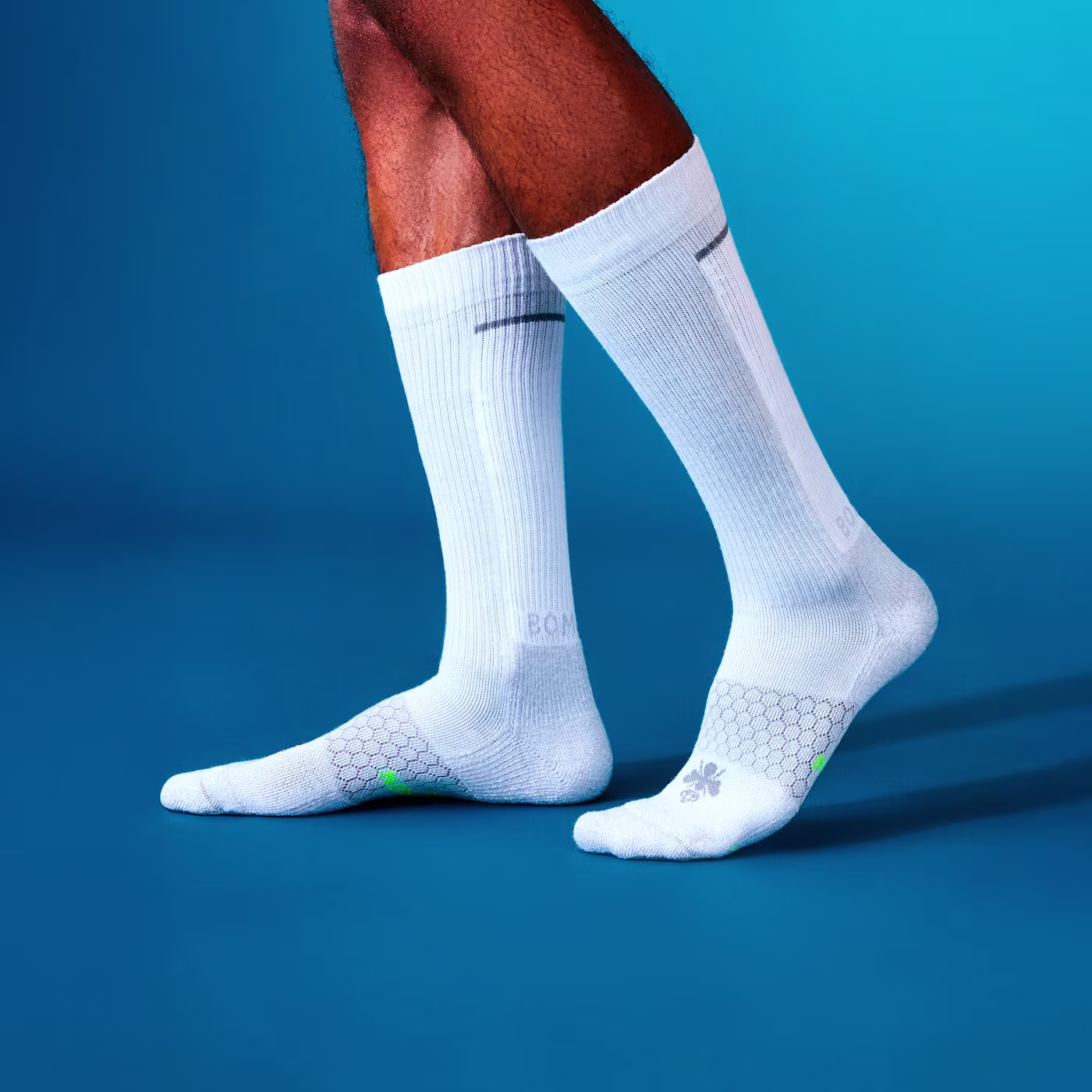 Men's Sport Compression Knee High Sock 6-Pack (20-30mmHg)