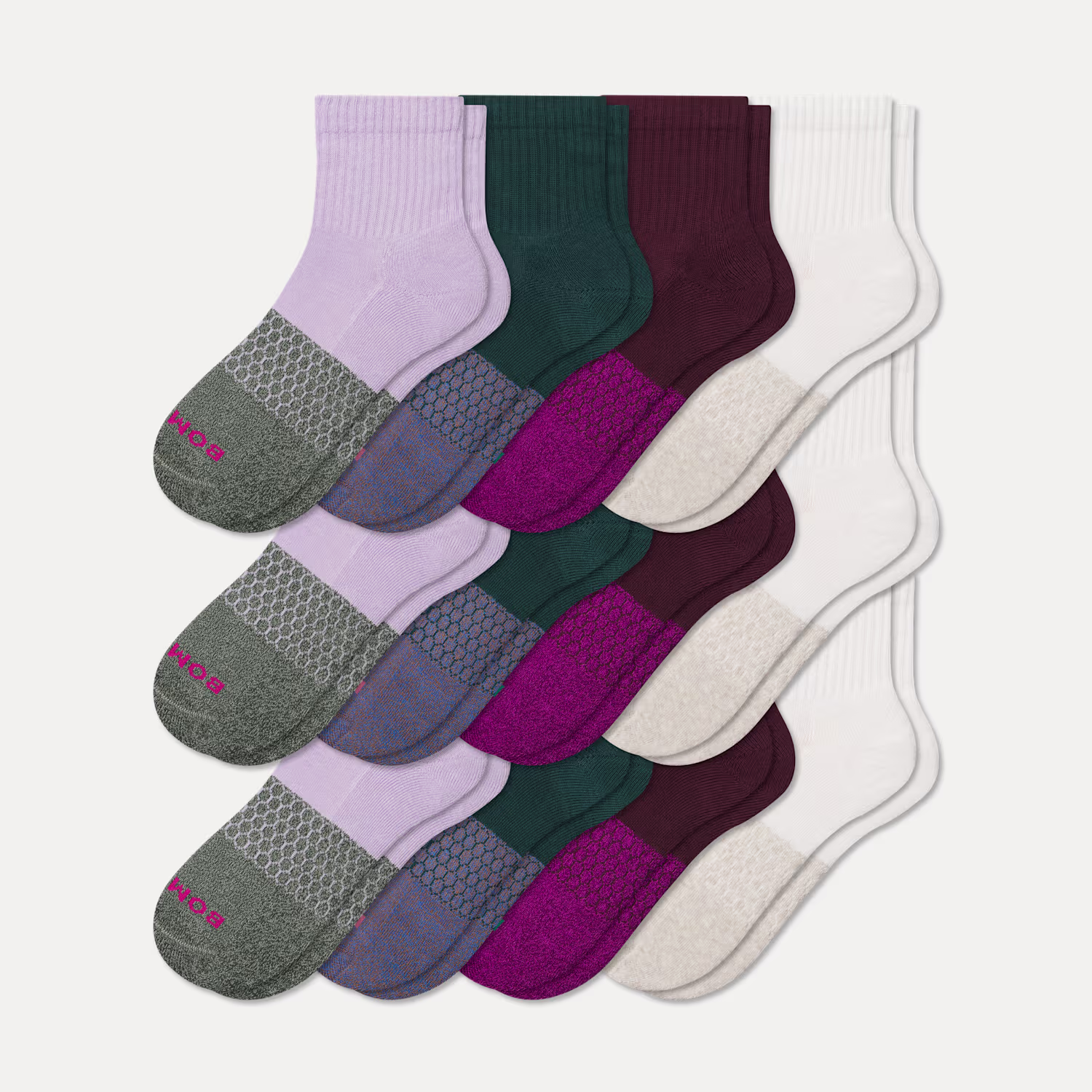 Women's Quarter Sock 12-Pack