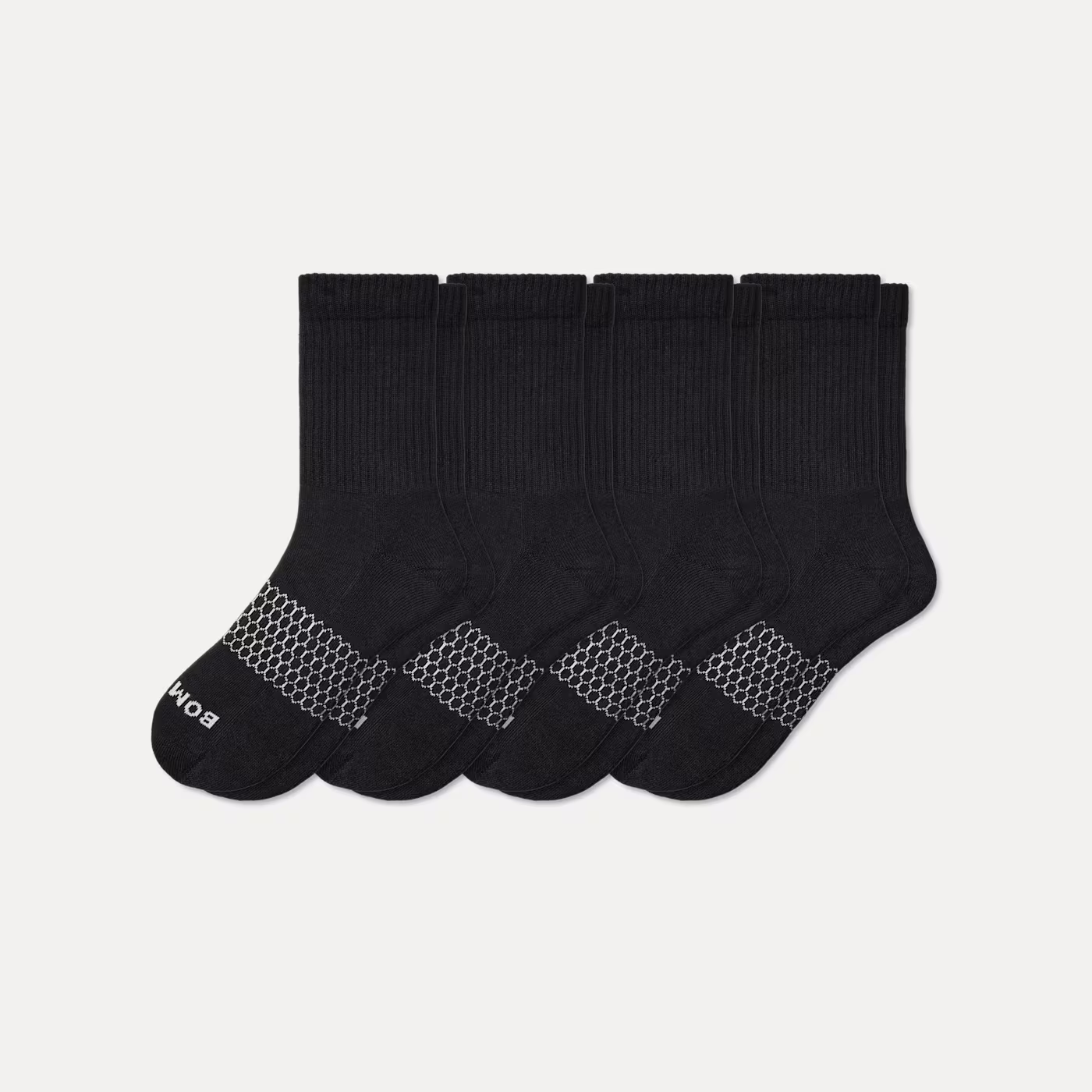 Men's Solids Half Calf Sock 4-Pack