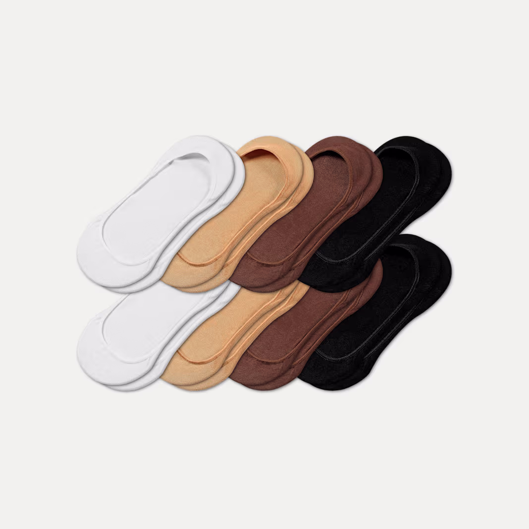 Women's Low-Cut No Show Sock 8-Pack