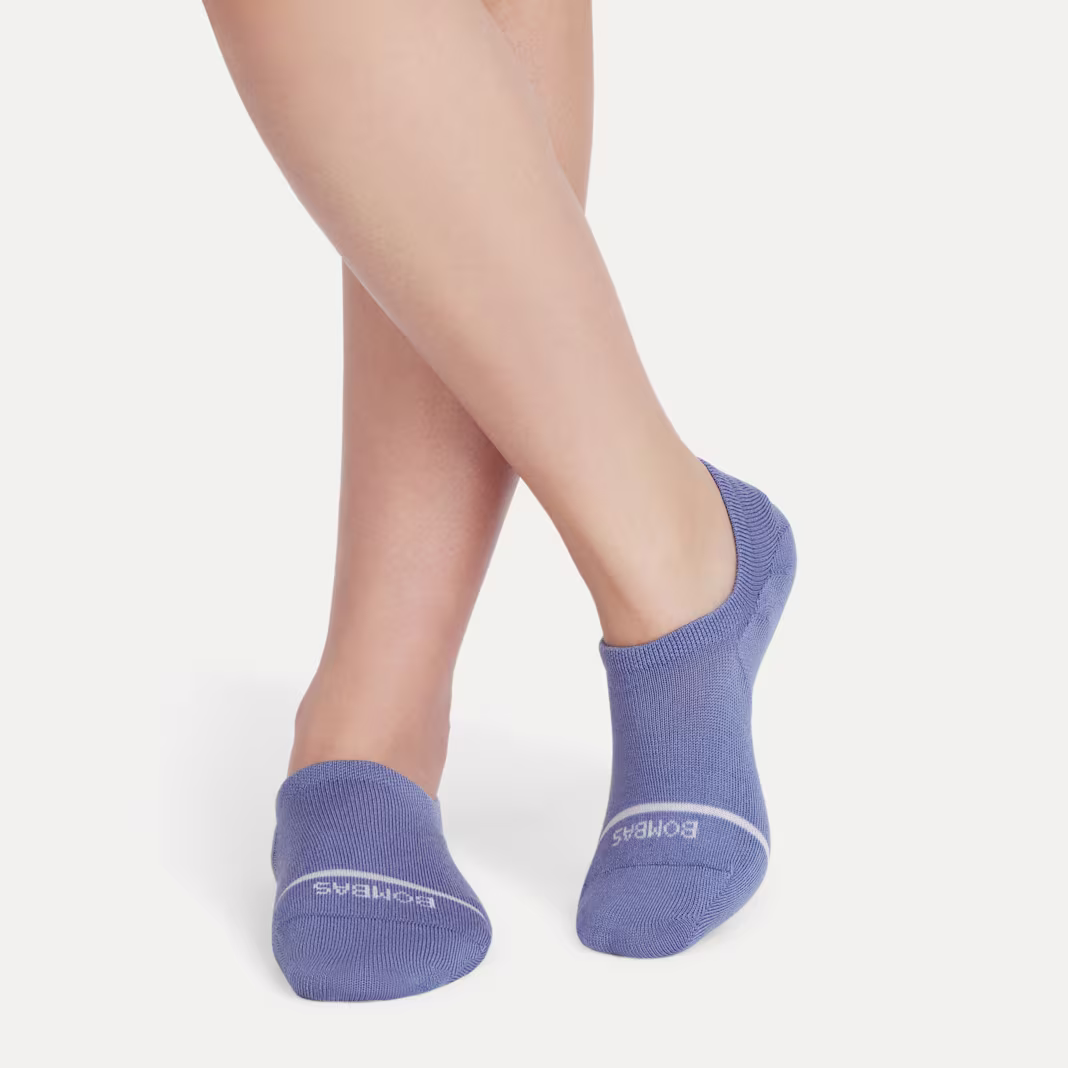 Women's Lightweight Merino Wool Blend No Show Socks