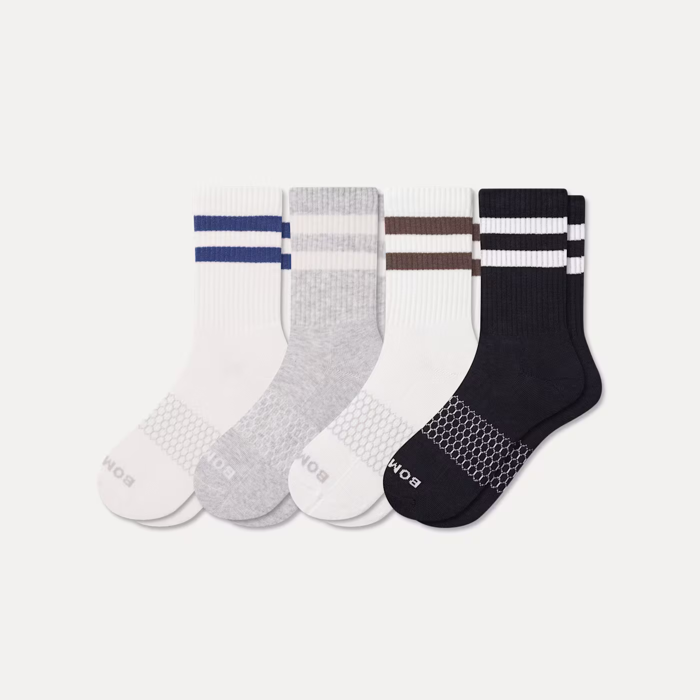 Men's Vintage Stripes Half Calf Sock 4-Pack