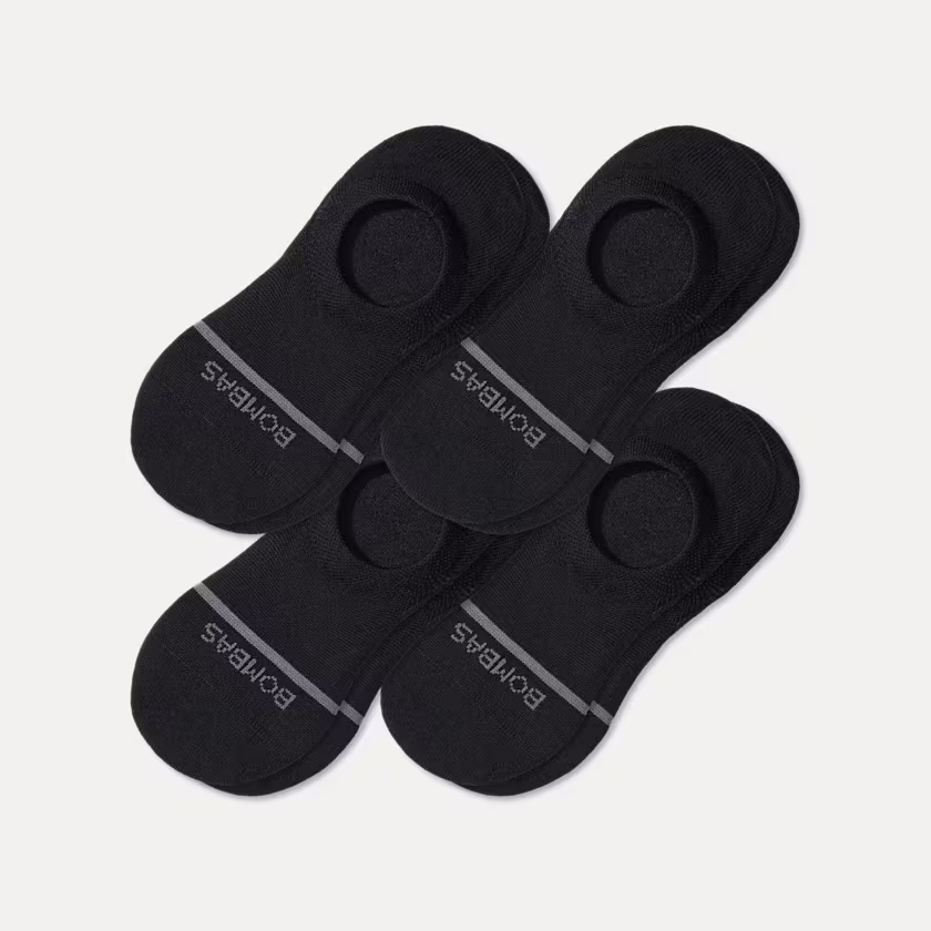 Men's Lightweight Merino Wool Blend No Show Sock 4-Pack