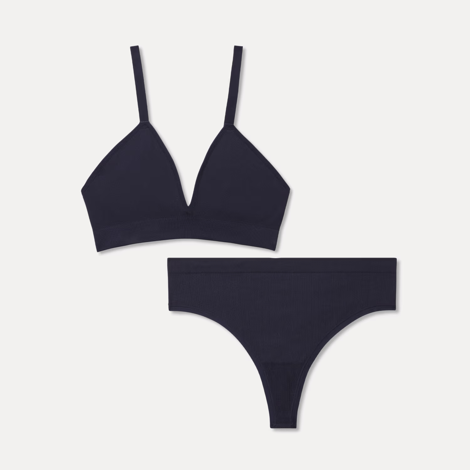 Women's Seamless Triangle Bralette + Thong Pack