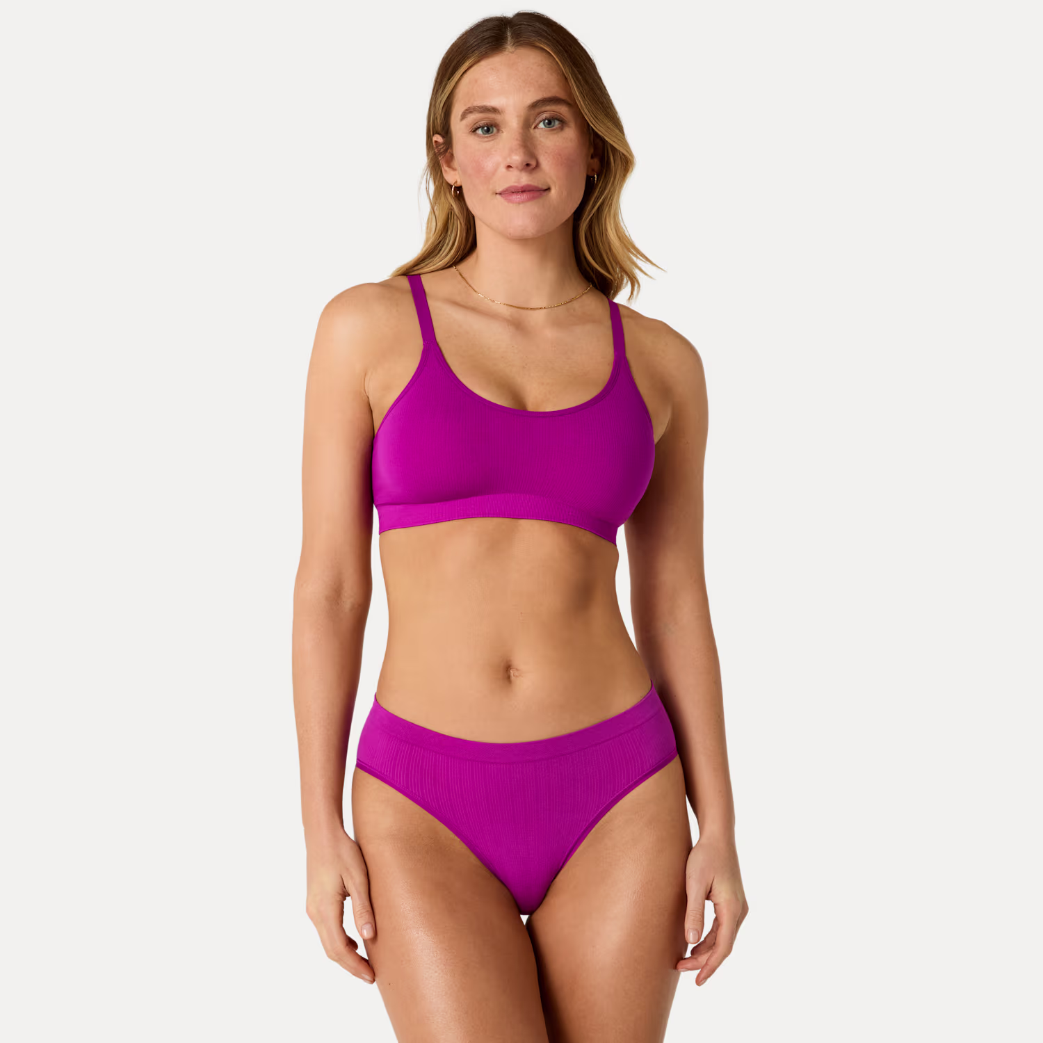 Women's Seamless Scoop Bralette + Brief Pack
