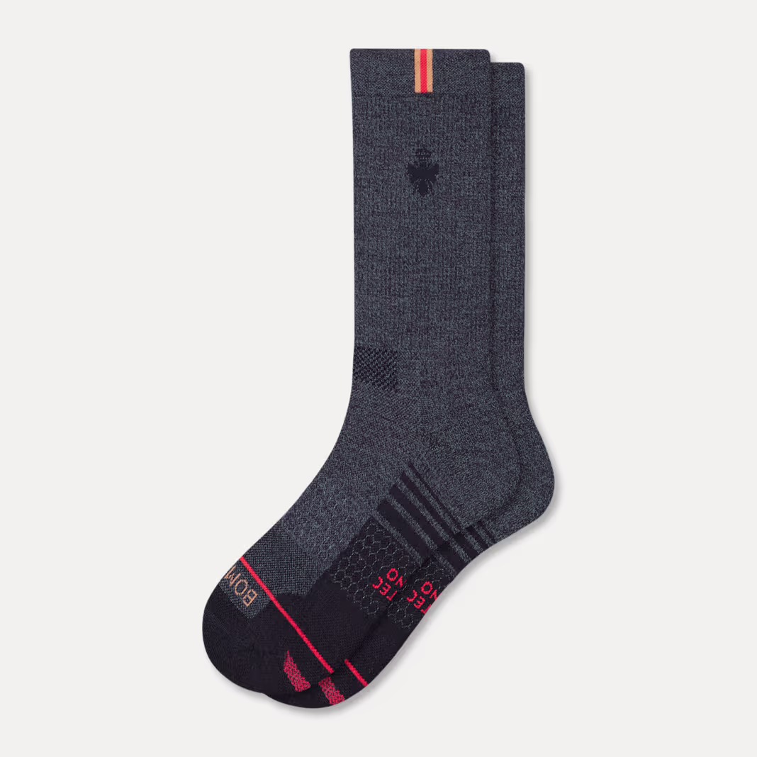 Women's Merino Wool Blend Run Calf Socks