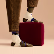 Men's Merino Wool Blend Calf Sock 4-Pack Gift Box